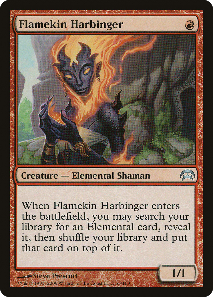 Flamekin Harbinger (HOP-053)  - Planechase