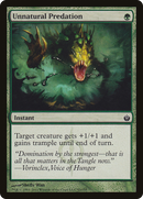 Unnatural Predation (MBS-093)  Foil - Mirrodin Besieged