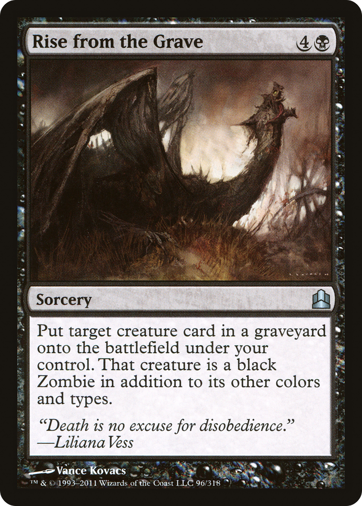 Rise from the Grave (CMD-096)  - Commander 2011