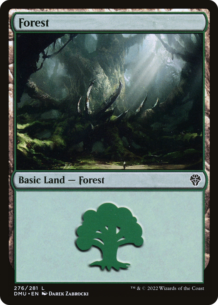 Forest (276) (DMU-276)  Foil - Dominaria United