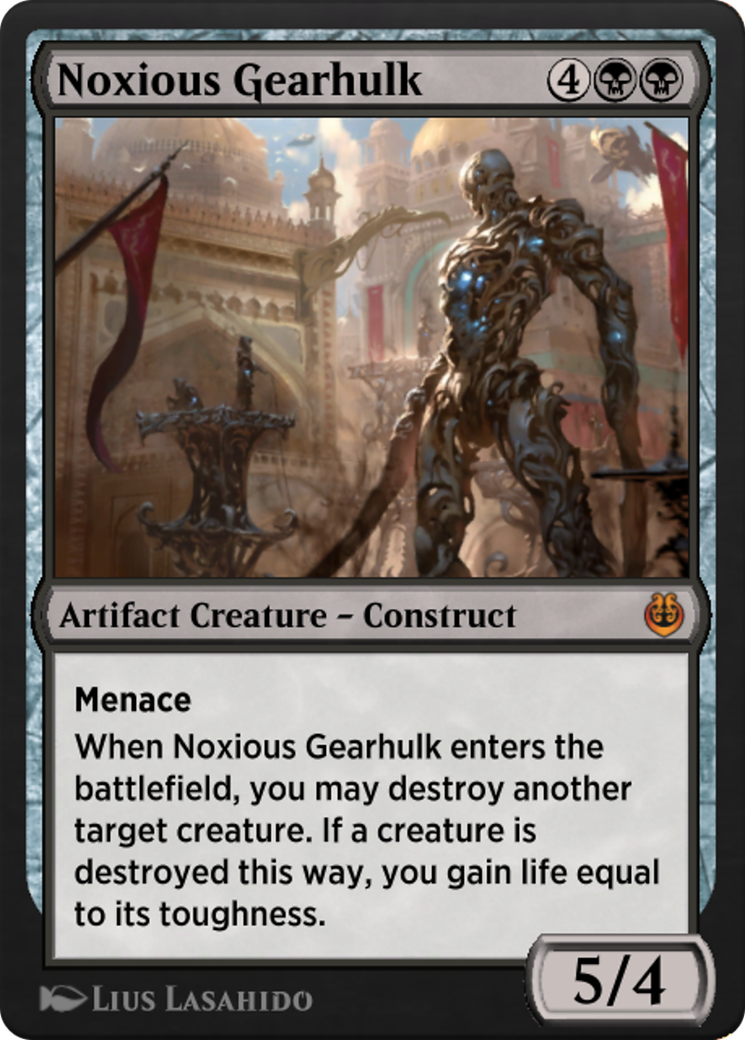 Noxious Gearhulk (KLR-104)  - Kaladesh Remastered