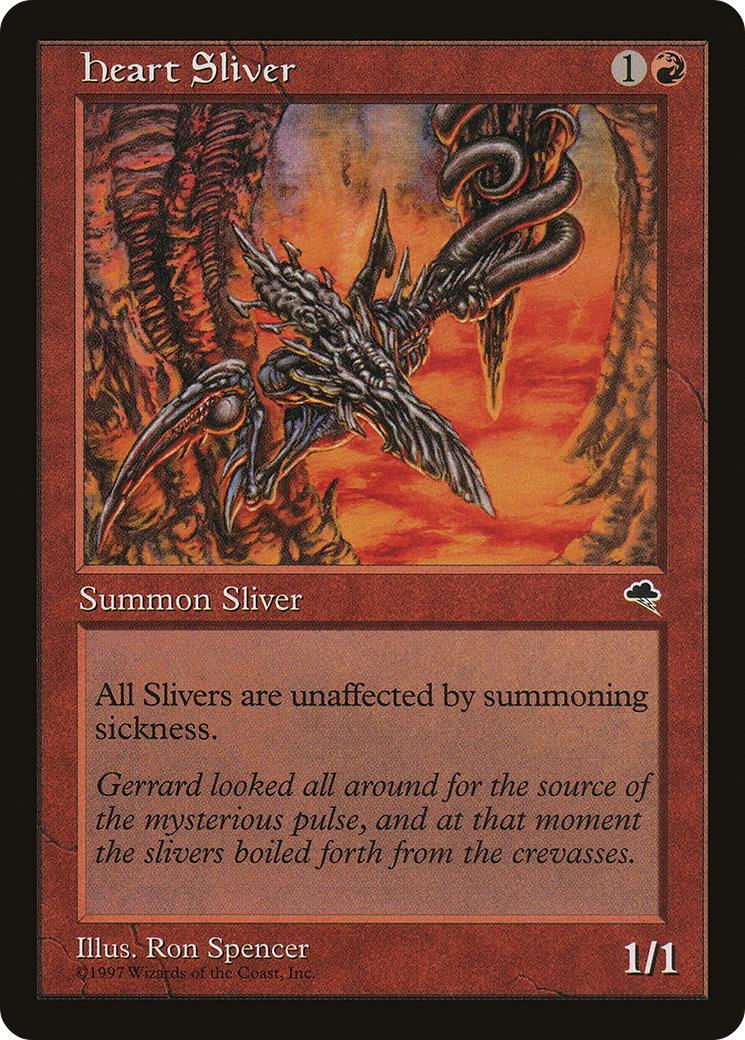 Heart Sliver (TMP-182)  - Tempest