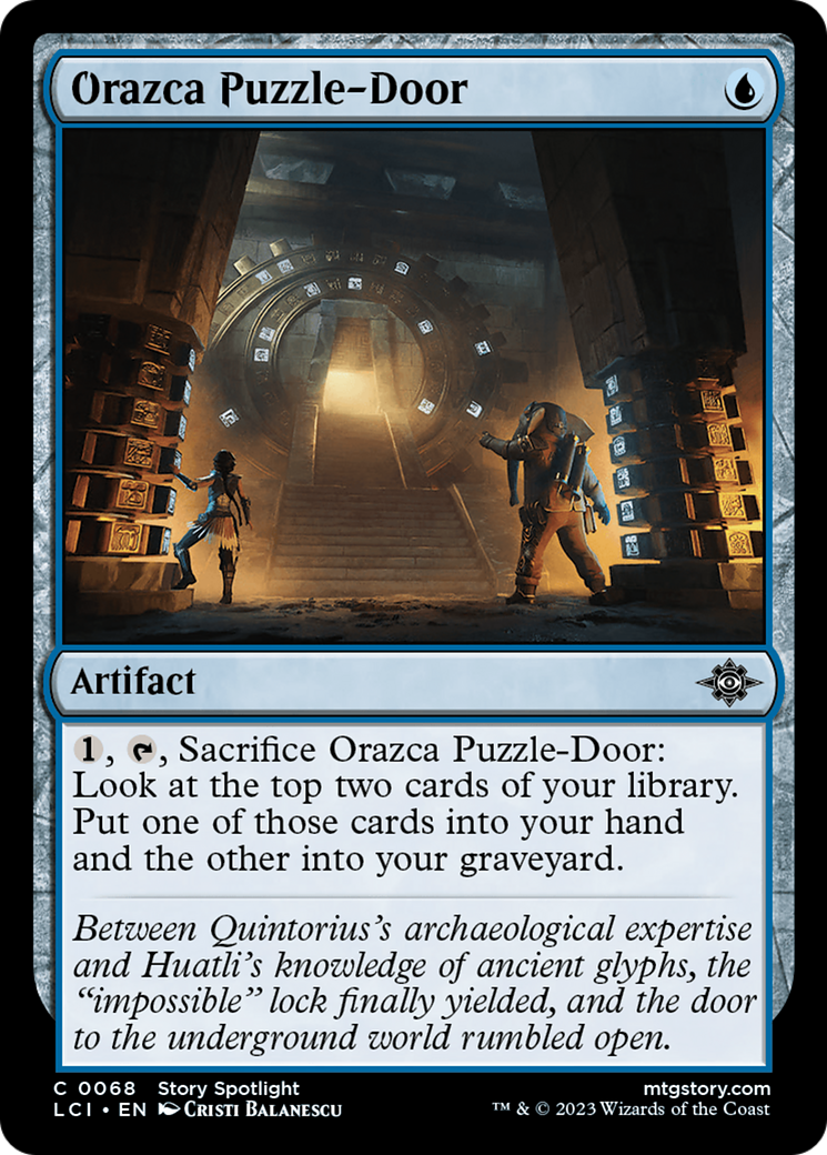 Orazca Puzzle-Door (LCI-068)  - The Lost Caverns of Ixalan