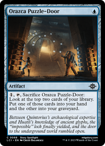 Orazca Puzzle-Door (LCI-068)  - The Lost Caverns of Ixalan