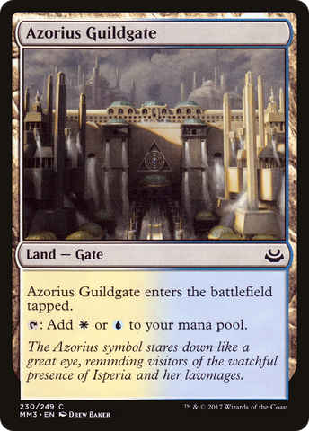 Azorius Guildgate (MM3-230)  - Modern Masters 2017