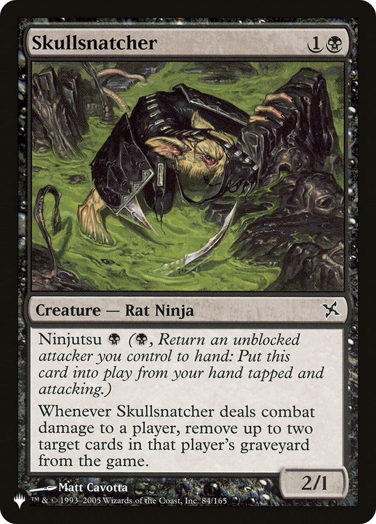 Skullsnatcher (LIST-BOK-84)  - The List