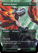 Hulking Raptor (Borderless) (LCI-327)  - The Lost Caverns of Ixalan