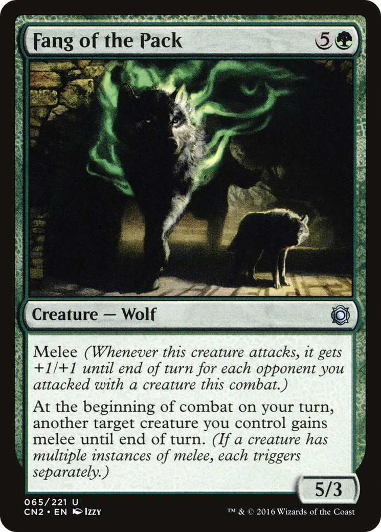 Fang of the Pack (CN2-065)  Foil - Conspiracy: Take the Crown
