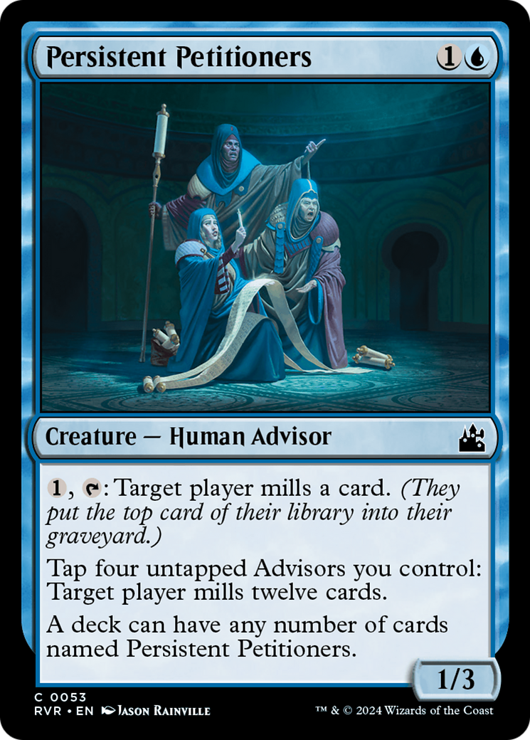 Persistent Petitioners (RVR-053)  - Ravnica Remastered
