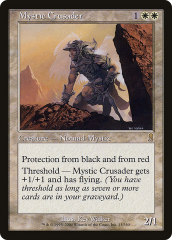 Mystic Crusader (ODY-033)  - Odyssey