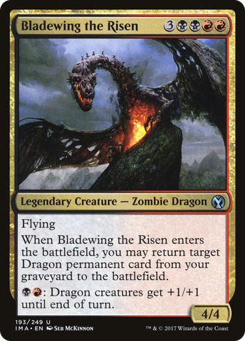 Bladewing the Risen (IMA-193)  Foil - Iconic Masters