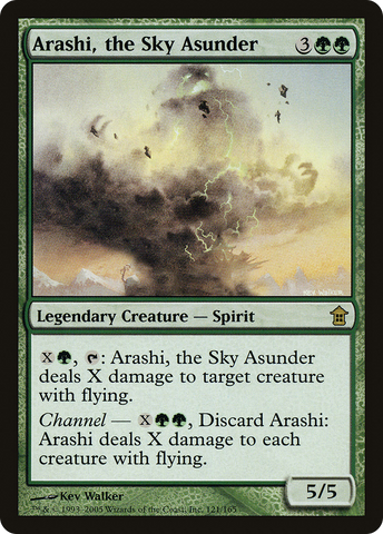 Arashi, the Sky Asunder (SOK-121)  Foil - Saviors of Kamigawa