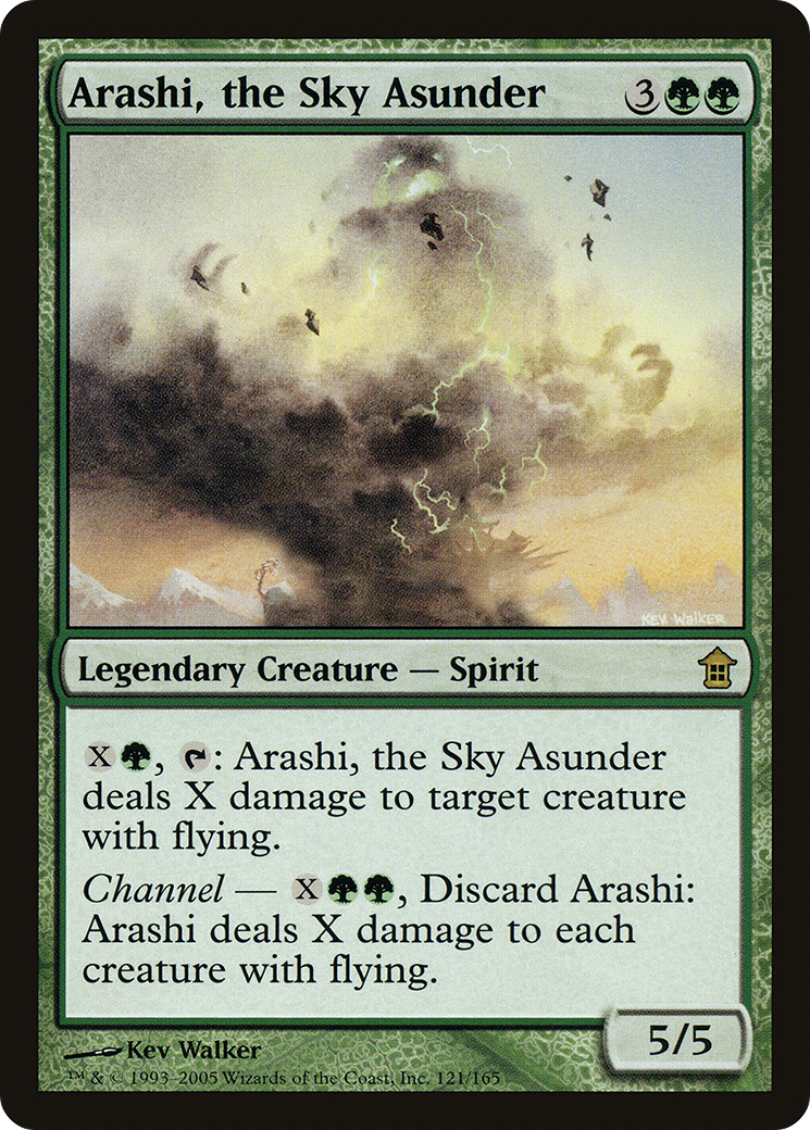 Arashi, the Sky Asunder (SOK-121)  - Saviors of Kamigawa