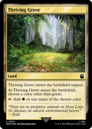 Thriving Grove (Surge Foil) (WHO-916)  Foil - Doctor Who