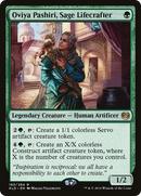 Oviya Pashiri, Sage Lifecrafter (KLD-165)  Foil - Kaladesh