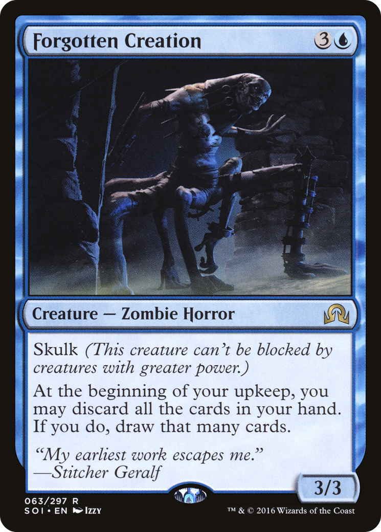 Forgotten Creation (SOI-063)  - Shadows over Innistrad