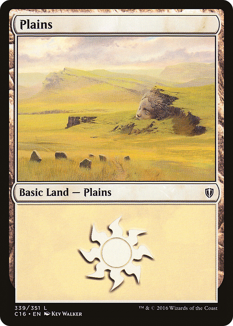 Plains (C16-339)  - Commander 2016