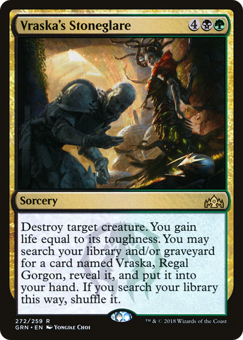 Vraska's Stoneglare (GRN-272)  - Guilds of Ravnica