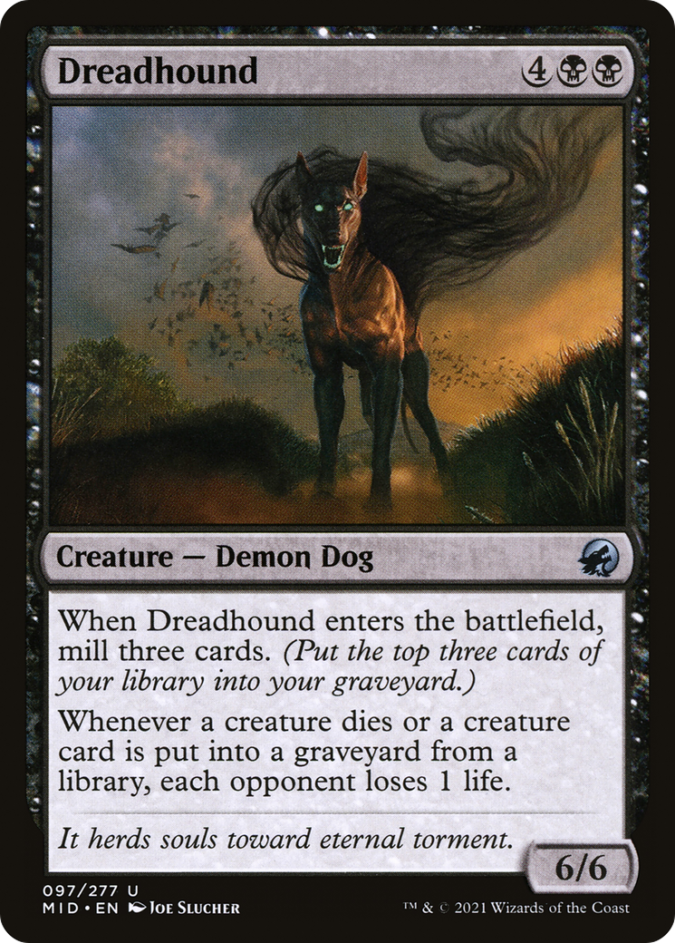 Dreadhound (MID-097)  - Innistrad: Midnight Hunt