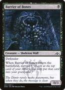 Barrier of Bones (GRN-061)  - Guilds of Ravnica