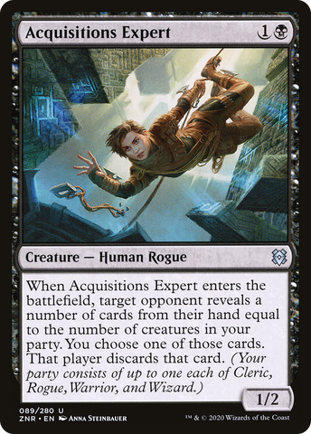 Acquisitions Expert (ZNR-089)  - Zendikar Rising