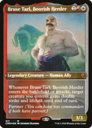 Bruse Tarl, Boorish Herder (Foil Etched) (CMR-517)  Foil - Commander Legends