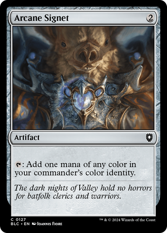 Arcane Signet (BLC-127)  - Bloomburrow Commander