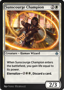 Sunscourge Champion (AKR-038)  - Amonkhet Remastered