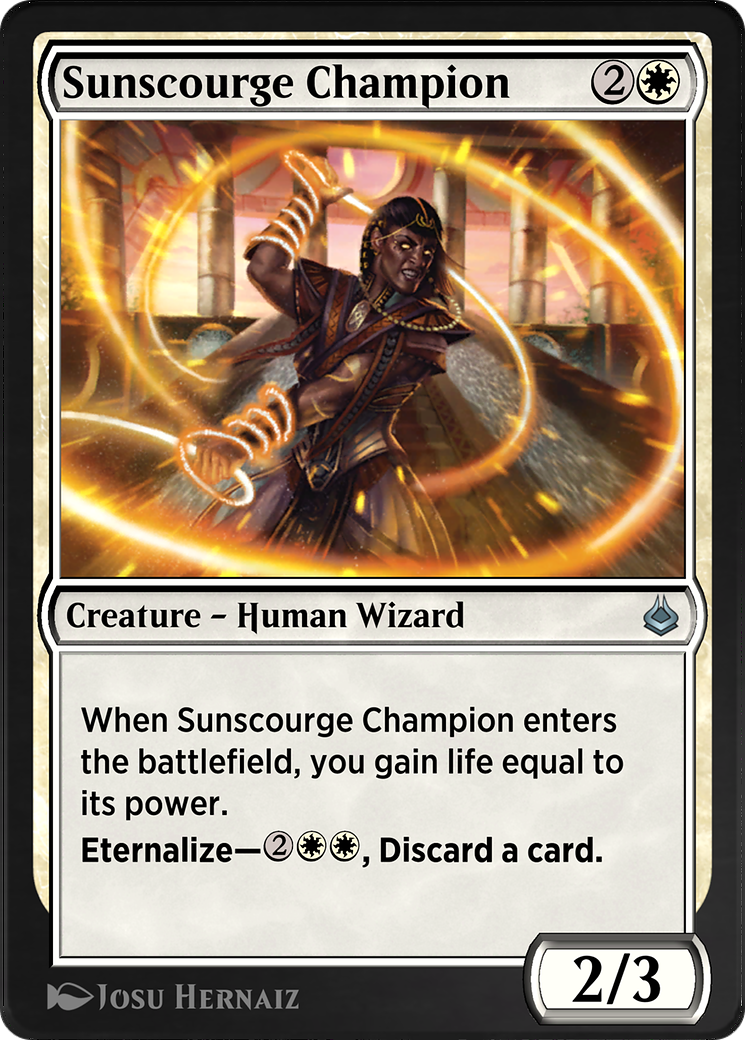Sunscourge Champion (AKR-038)  - Amonkhet Remastered