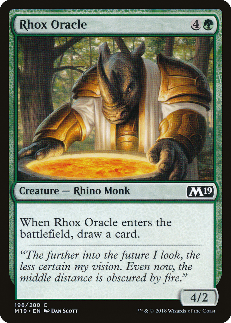 Rhox Oracle (M19-198)  Foil - Core Set 2019