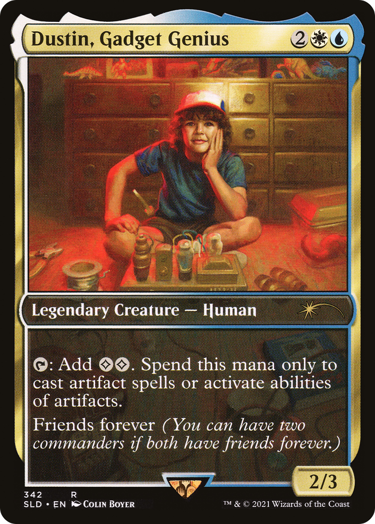Dustin, Gadget Genius (SLD-342)  Foil - Secret Lair Drop / Dustin, Gadget Genius