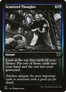 Scattered Thoughts (DBL-341)  Foil - Innistrad: Double Feature
