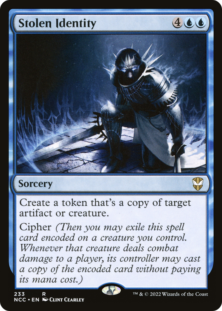 Stolen Identity (NCC-233)  - New Capenna Commander