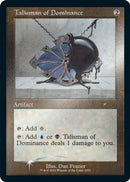 Talisman of Dominance (Retro Frame) (Foil Etched) (SLD-1053) - Secret Lair Drop Series Foil