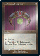 Talisman of Impulse (Retro Frame) (Foil Etched) (SLD-1055) - Secret Lair Drop Series Foil