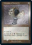 Talisman of Hierarchy (Retro Frame) (Foil Etched) (SLD-1057)  Foil - Secret Lair Drop Series