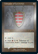 Talisman of Conviction (Retro Frame) (Foil Etched) (SLD-1060) - Secret Lair Drop Series Foil
