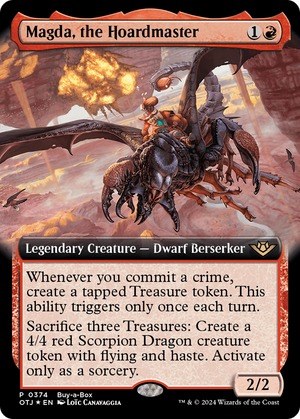Magda, the Hoardmaster (Extended Art) (BABP-374)  Foil - Outlaws of Thunder Junction: (Extended Art)