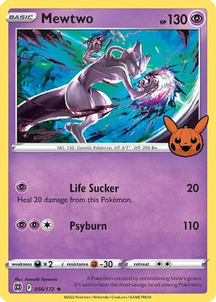 Mewtwo 056 - Holofoil Trick or Trade BOOster Bundle