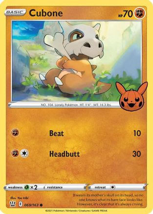 Cubone 069  Trick or Trade BOOster Bundle