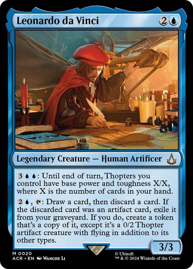 Leonardo da Vinci (ACR-020)  Foil - Assassin's Creed