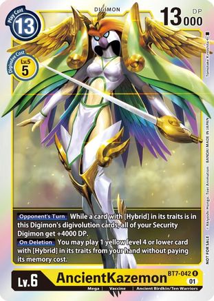 AncientKazemon (BT7-042) (Event Pack 3) (Next Adventure Promos) (2022 Championship Finals Card)