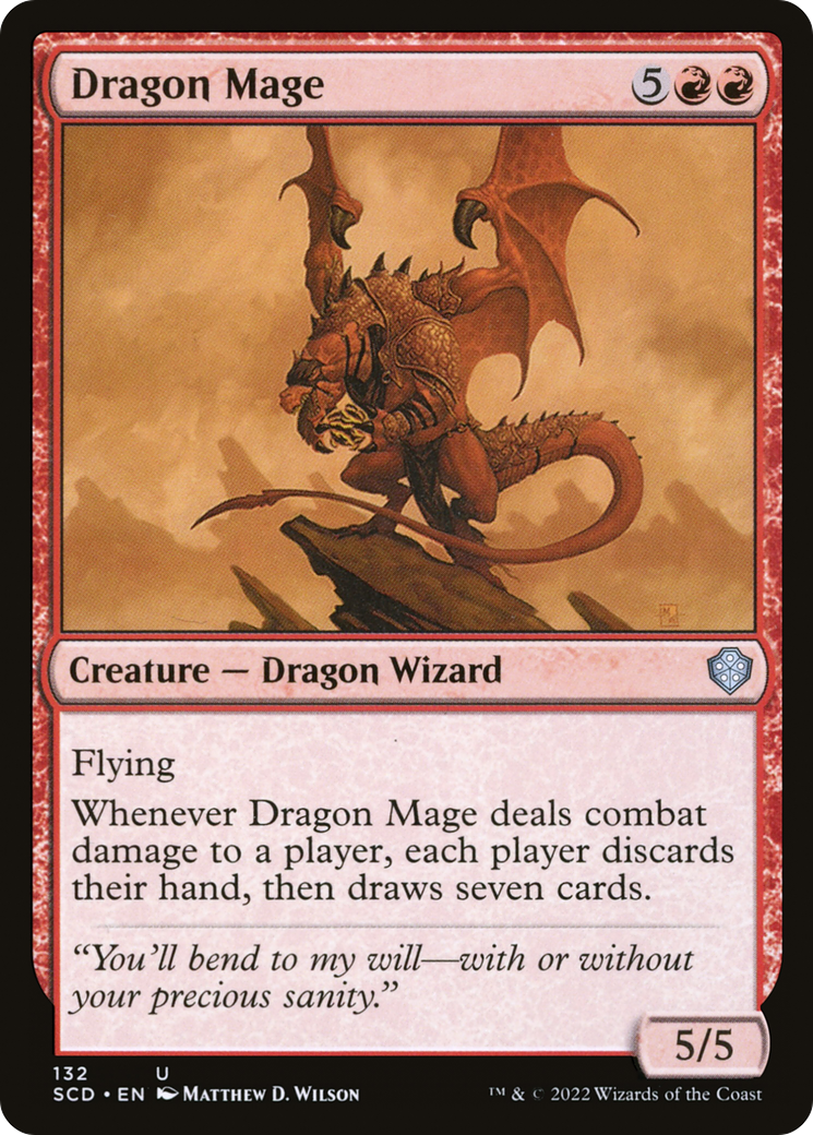 Dragon Mage (SCD-132)  - Starter Commander Decks