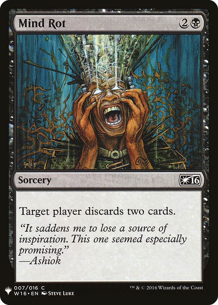 Mind Rot (LIST-W16-7)  - The List