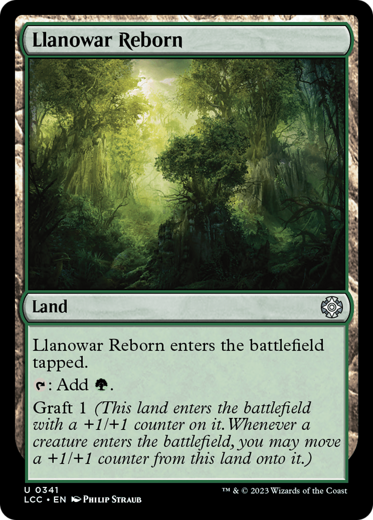 Llanowar Reborn (LCC-341)  - The Lost Caverns of Ixalan Commander