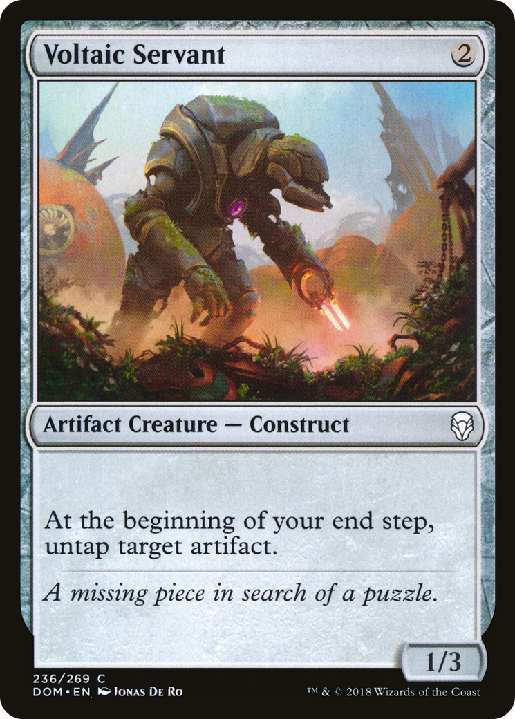 Voltaic Servant (DOM-236)  - Dominaria