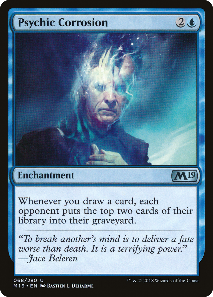 Psychic Corrosion (M19-068)  - Core Set 2019