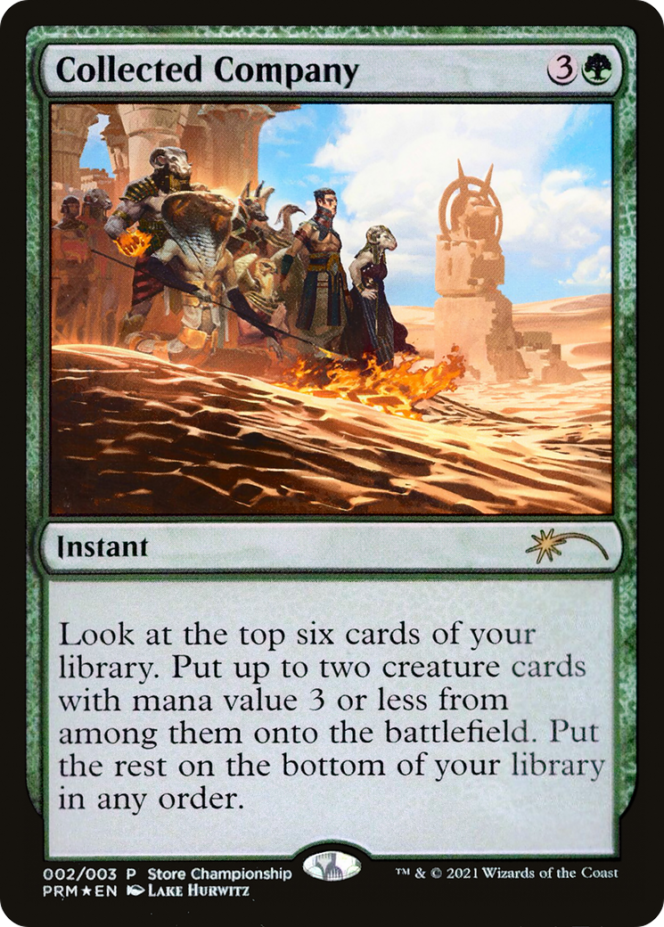 Collected Company (PWP21-002)  Foil - Wizards Play Network 2021