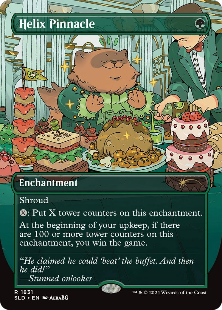 Helix Pinnacle (Rainbow Foil) (SLD-1831)  Foil - Secret Lair Drop (Borderless)