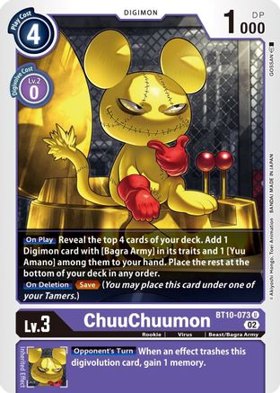 ChuuChuumon (BT10-073) - Xros Encounter